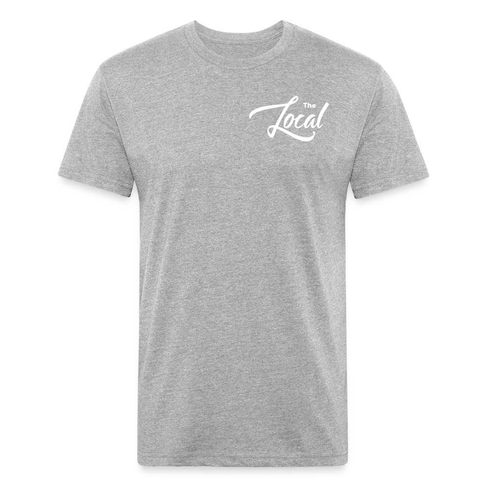 The Local - Fitted Cotton/Poly T-Shirt by Next Level - heather gray