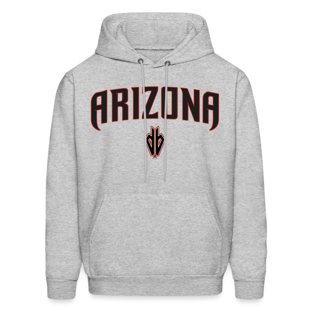D Backs "Arizona" Men's Hoodie - heather gray