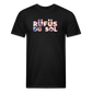 Rufus D 1 Fitted Cotton/Poly T-Shirt by Next Level - black