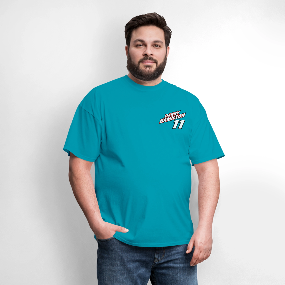 Danny Hamilton Men's T-Shirt | GILDAN 5000 - turquoise
