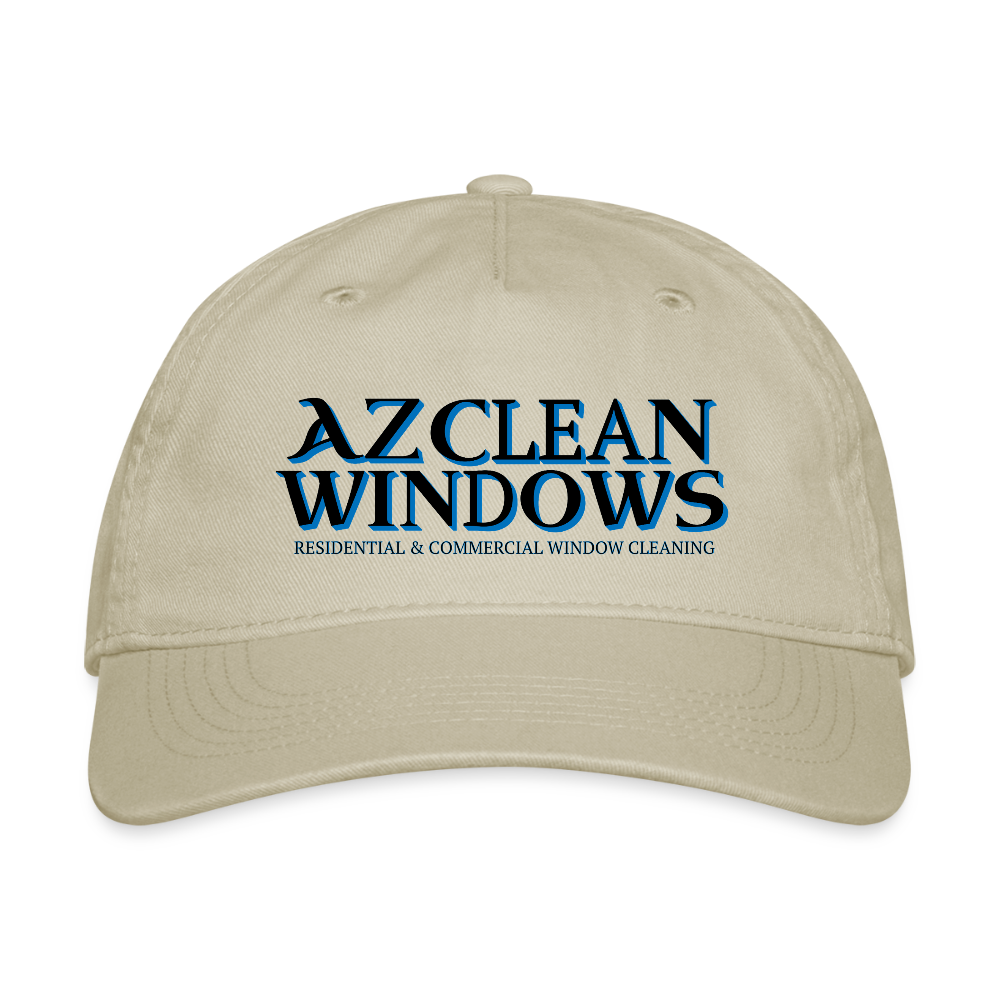 Az Clean Blue Organic Baseball Cap - khaki