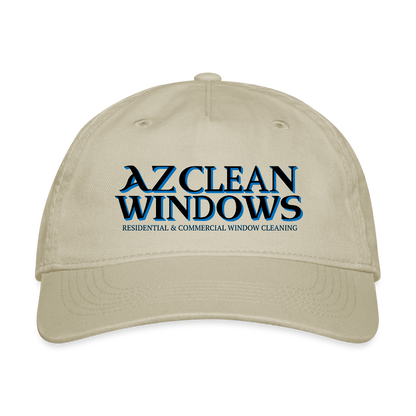 Az Clean Blue Organic Baseball Cap - khaki