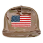 American Flag Color / Multi Trucker Hat - MultiCam\tan