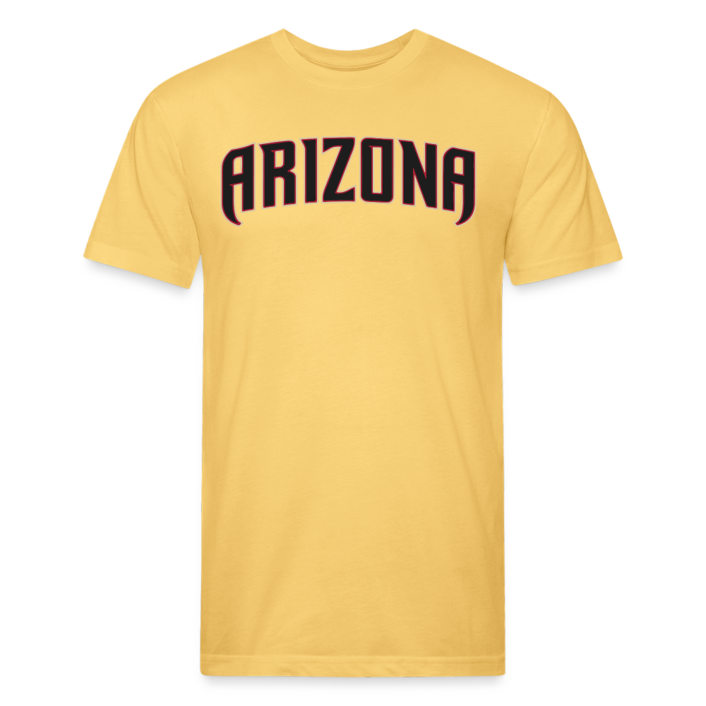 D baks Arizona Front & B Cotton/Poly T-Shirt by Next Level - pastel yellow