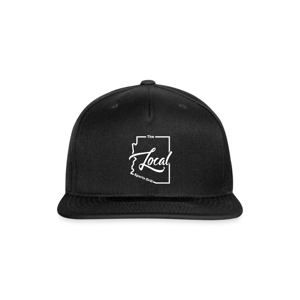 The Local - Snapback Baseball Cap - black
