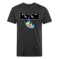 Tol 1 Fitted Cotton/Poly T-Shirt by Next Level - heather black