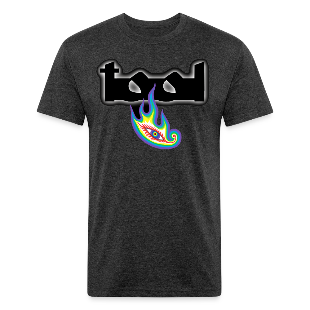 Tol 1 Fitted Cotton/Poly T-Shirt by Next Level - heather black