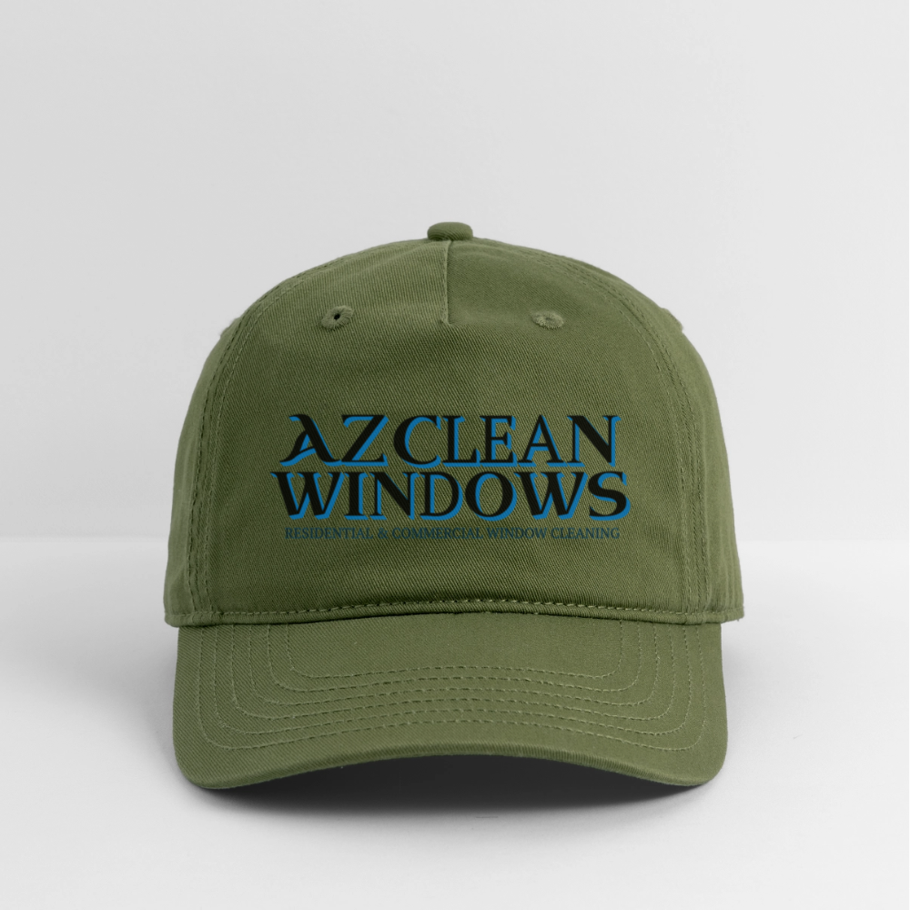 Az Clean Blue Organic Baseball Cap - olive green