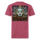 Sub  Lime B/F Fitted Cotton/Poly T-Shirt by Next Level - heather burgundy