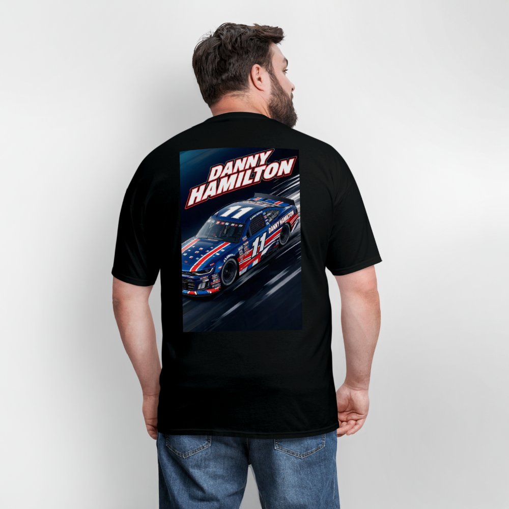 Danny Hamilton Men's T-Shirt | GILDAN 5000 - black