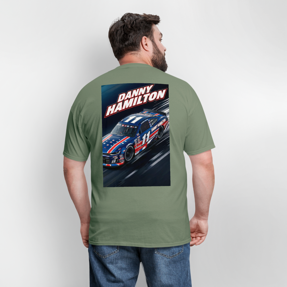 Danny Hamilton Men's T-Shirt | GILDAN 5000 - military green