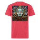Sub  Lime B/F Fitted Cotton/Poly T-Shirt by Next Level - heather red