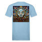 Sub  Lime B/F Fitted Cotton/Poly T-Shirt by Next Level - heather blue