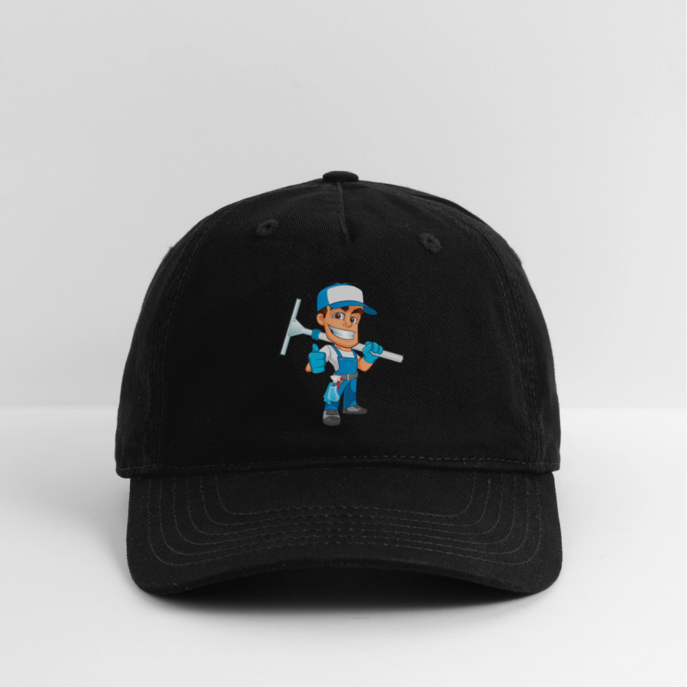 Az Clean Guy Organic Baseball Cap - black