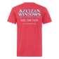 Az Clean NEW* Fitted Cotton/Poly T-Shirt by Next Level - heather red