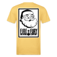 Fire + Fury Santa Cotton/Poly T-Shirt by Next Level - pastel yellow