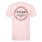 250 America Circle Fitted Cotton/Poly T-Shirt by Next Level - blush pink 
