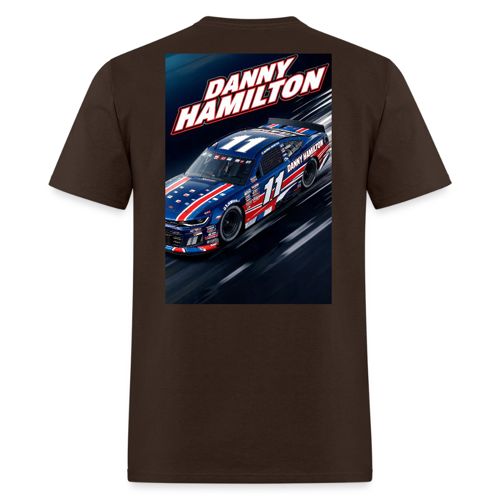 Danny Hamilton Men's T-Shirt | GILDAN 5000 - brown