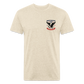 250 America Circle Fitted Cotton/Poly T-Shirt by Next Level - heather cream
