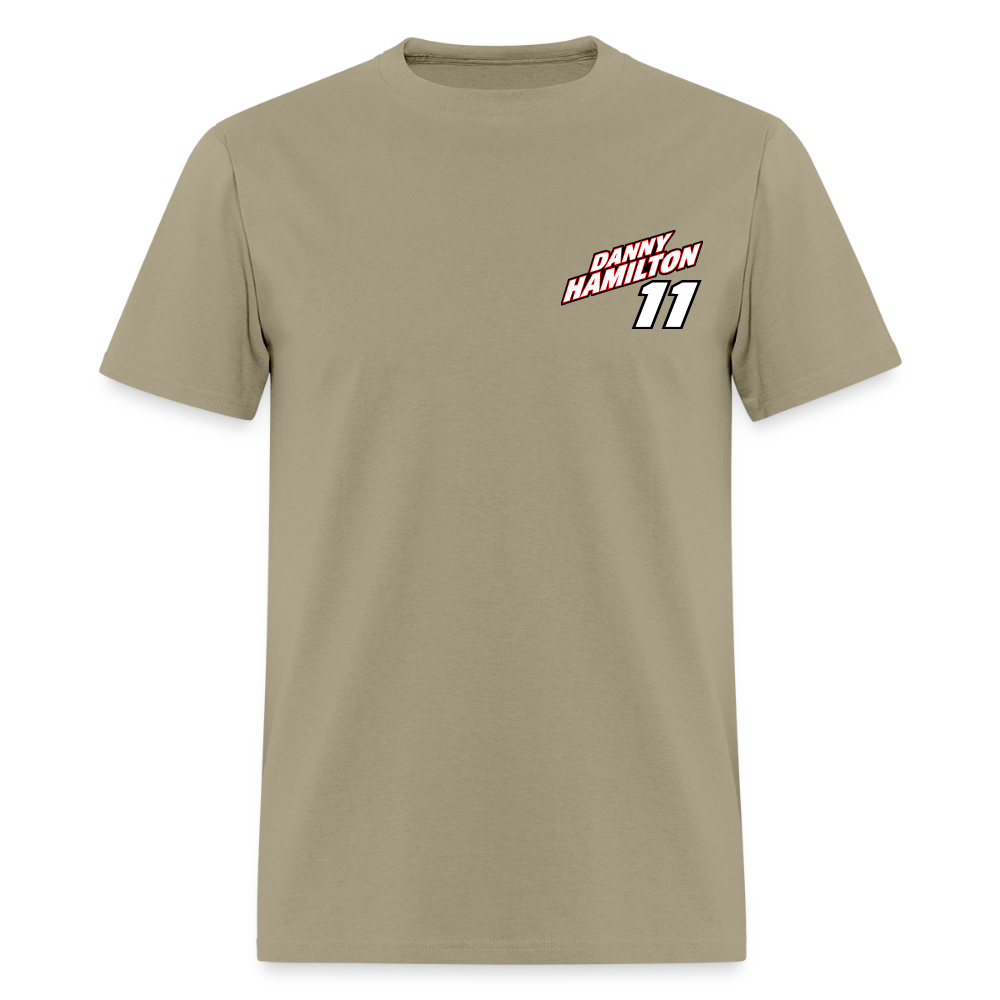 Danny Hamilton Men's T-Shirt | GILDAN 5000 - khaki