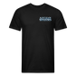 Az Clean NEW* Fitted Cotton/Poly T-Shirt by Next Level - black