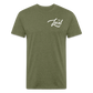 The Local - Fitted Cotton/Poly T-Shirt by Next Level - heather military green