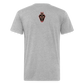 D baks Arizona Front & B Cotton/Poly T-Shirt by Next Level - heather gray