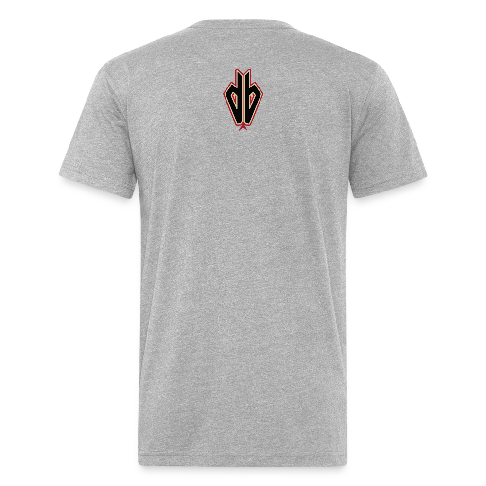 D baks Arizona Front & B Cotton/Poly T-Shirt by Next Level - heather gray