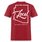 The Local | GILDAN 5000 - dark red