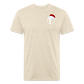 Fire + Fury Santa Cotton/Poly T-Shirt by Next Level - heather cream