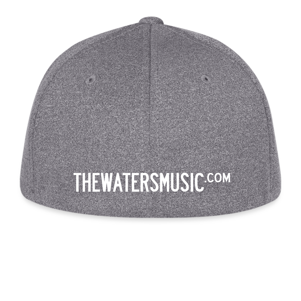 The Waters Flexfit  Melange Baseball Cap - light heather gray