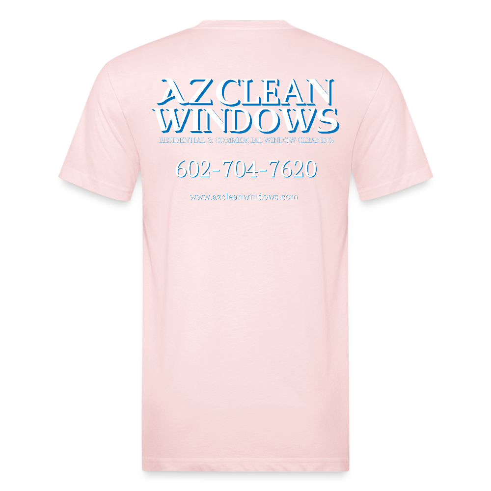 Az Clean NEW* Fitted Cotton/Poly T-Shirt by Next Level - blush pink 