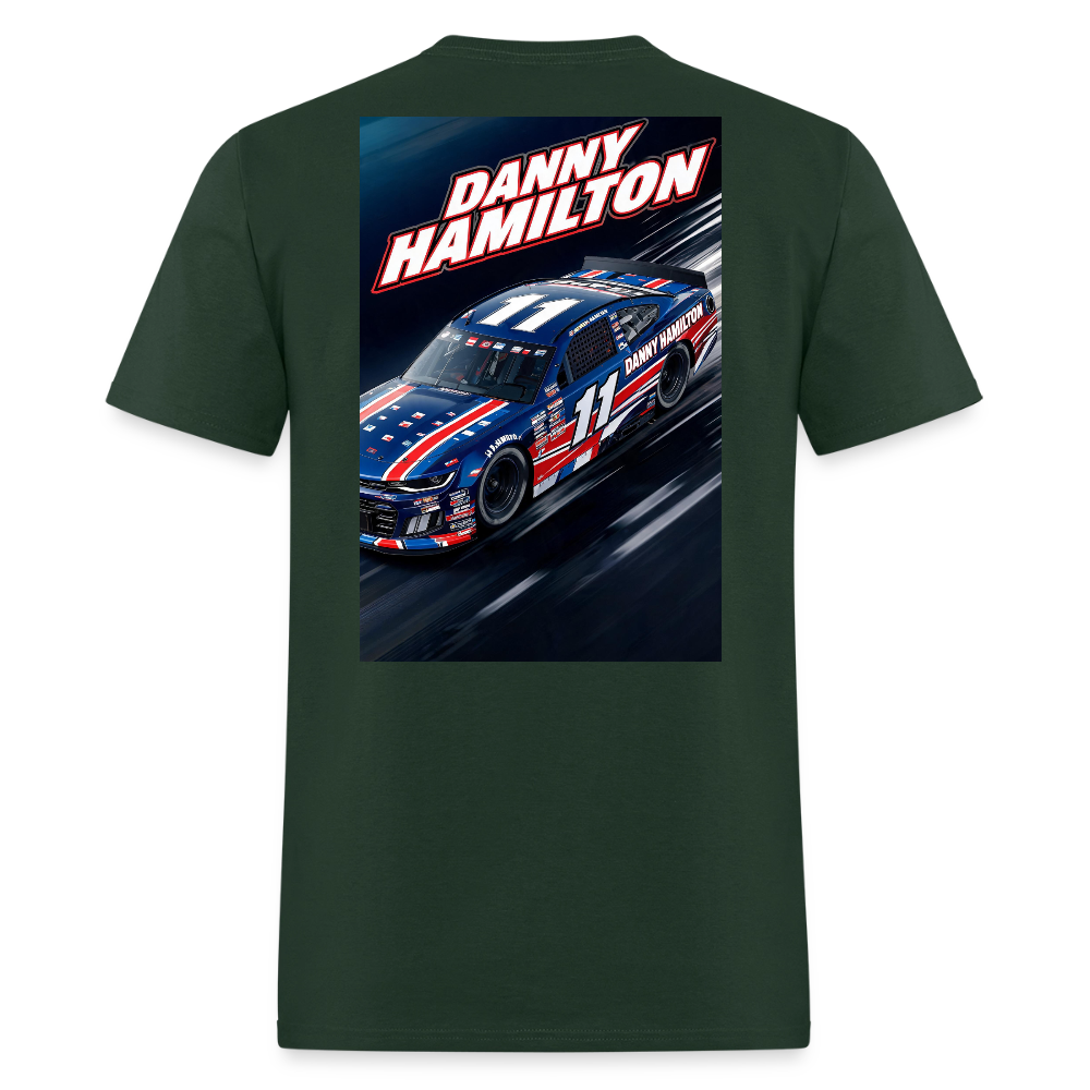 Danny Hamilton Men's T-Shirt | GILDAN 5000 - forest green