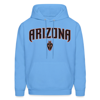 D Backs "Arizona" Men's Hoodie - carolina blue