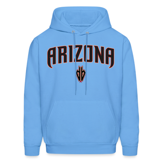D Backs "Arizona" Men's Hoodie - carolina blue