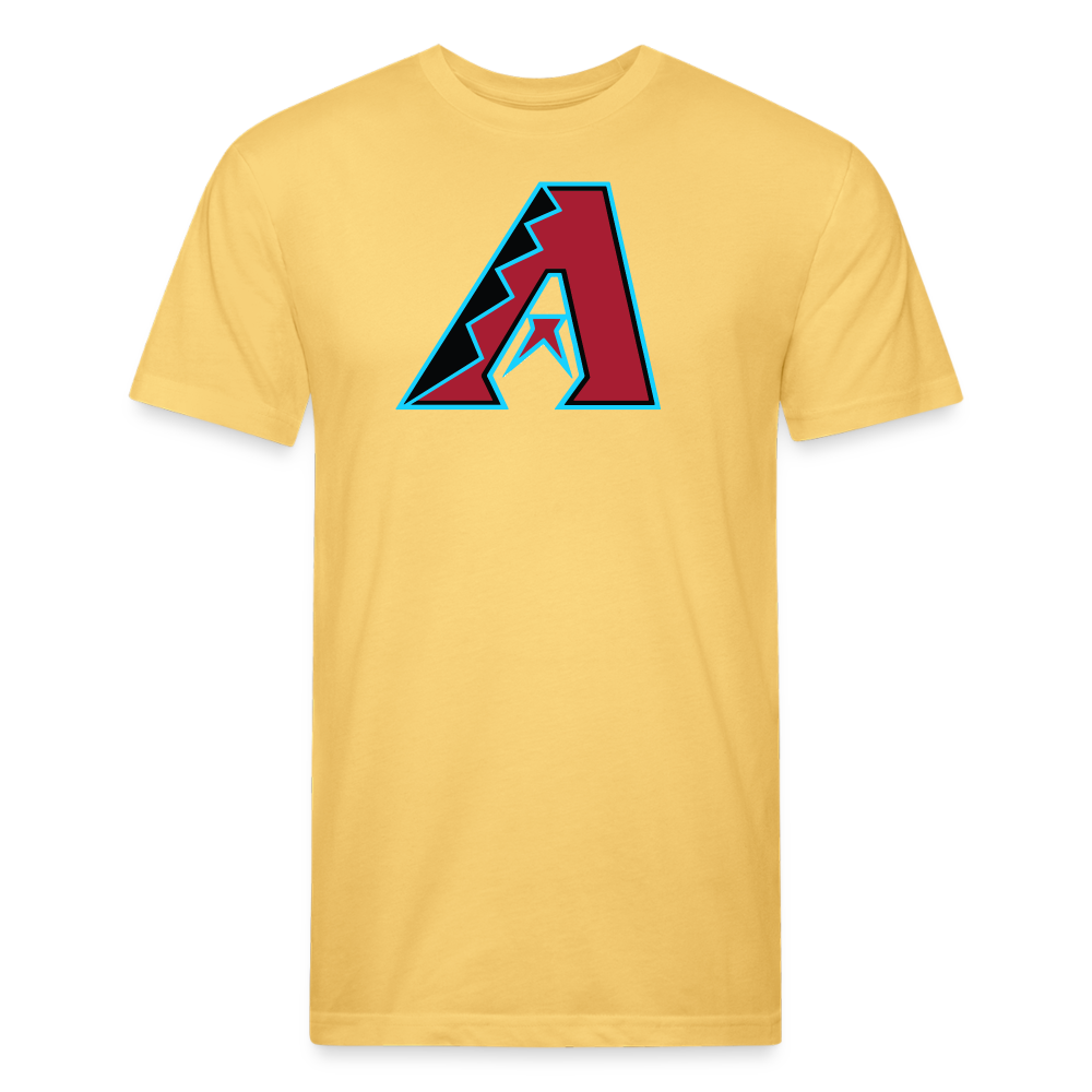D Baks Front & Back Cotton/Poly T-Shirt by Next Level - pastel yellow