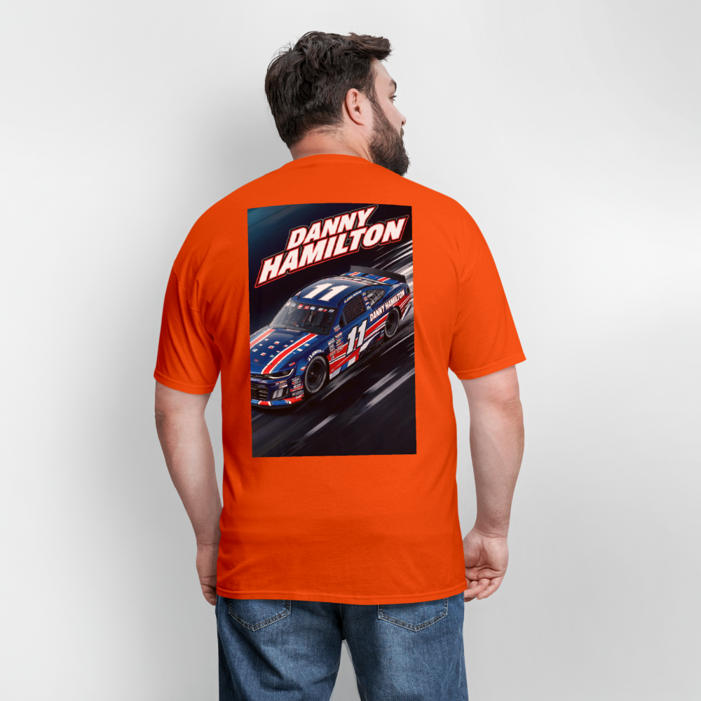 Danny Hamilton Men's T-Shirt | GILDAN 5000 - orange