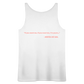 Rufus Women’s Premium Tank Top - white