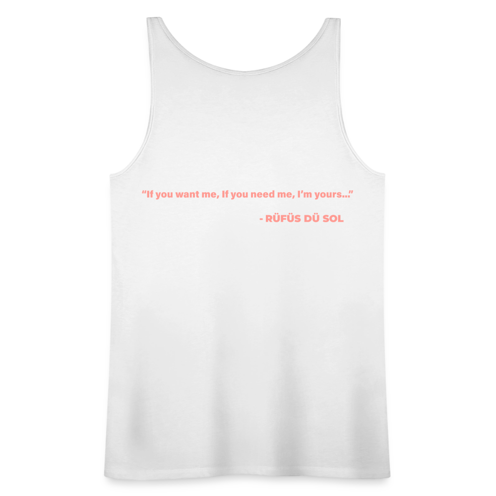 Rufus Women’s Premium Tank Top - white