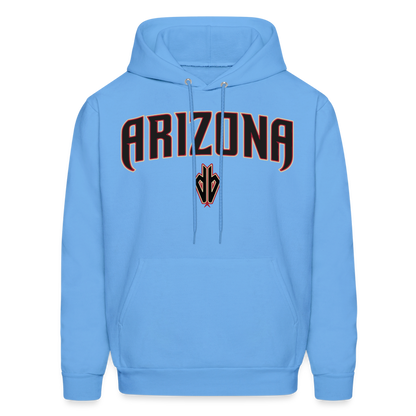 D Backs "Arizona" 1 Men's Hoodie - carolina blue