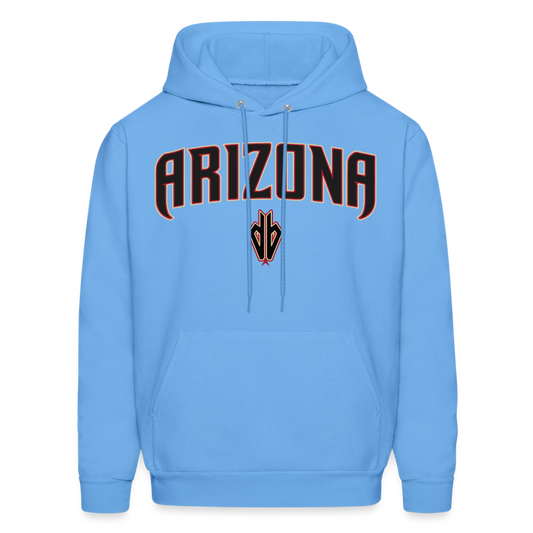D Backs "Arizona" 1 Men's Hoodie - carolina blue