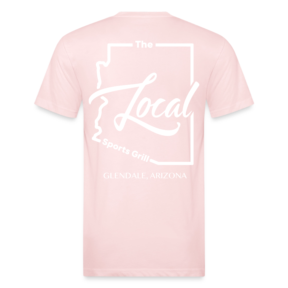 The Local - Fitted Cotton/Poly T-Shirt by Next Level - blush pink 