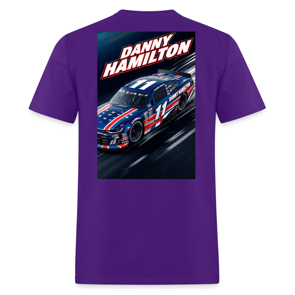 Danny Hamilton Men's T-Shirt | GILDAN 5000 - purple