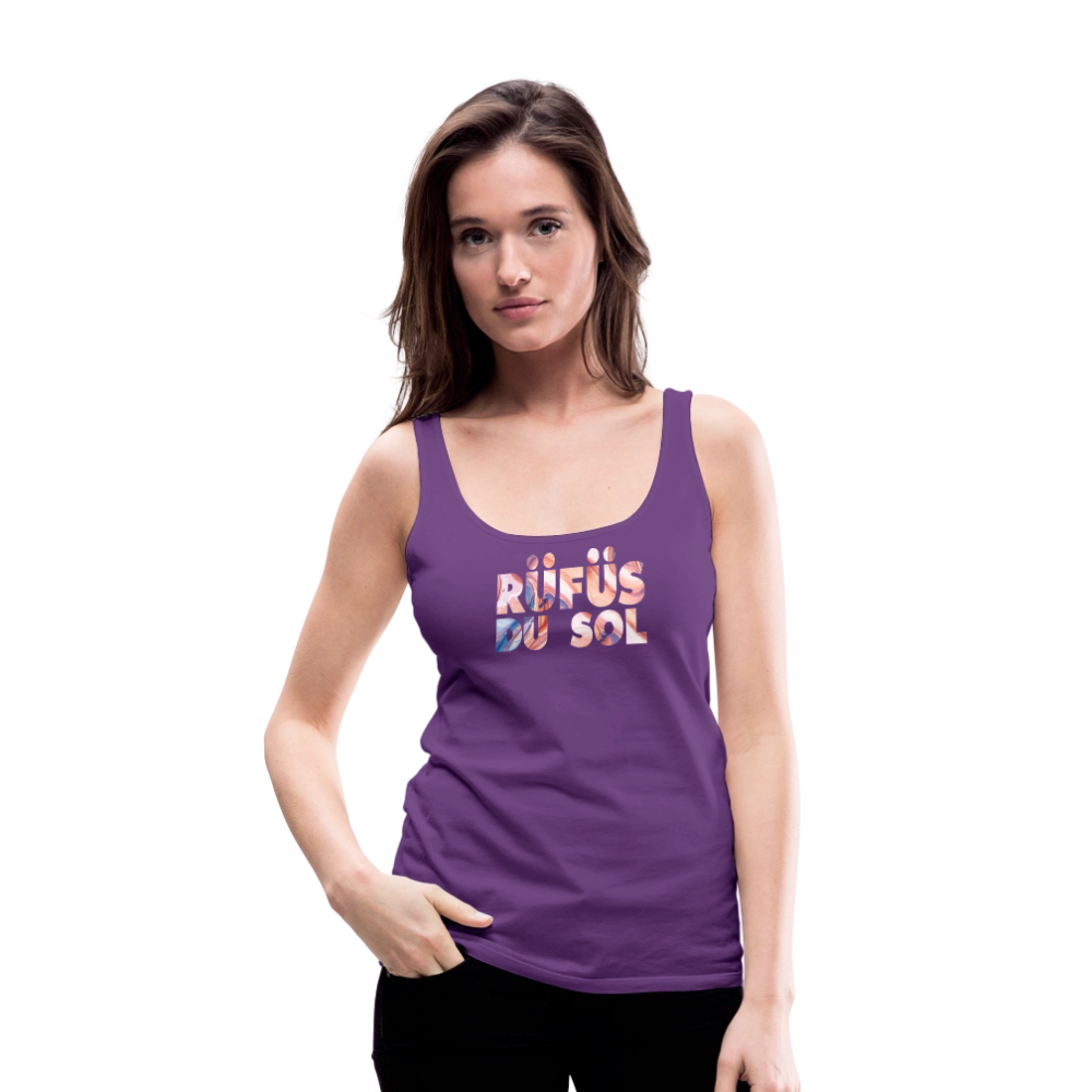 Rufus Women’s Premium Tank Top - purple