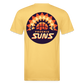 Phx Suns Front & Back Cotton/Poly T-Shirt by Next Level - pastel yellow