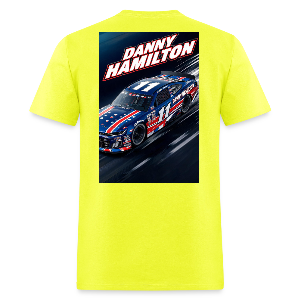 Danny Hamilton Men's T-Shirt | GILDAN 5000 - safety green