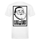 Fire + Fury Santa Cotton/Poly T-Shirt by Next Level - white