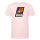 Phx Suns Slant Cotton/Poly T-Shirt by Next Level - blush pink 