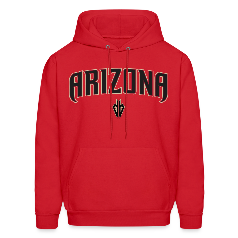D Baks Men's Hoodie - red