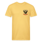 250 America Circle Fitted Cotton/Poly T-Shirt by Next Level - pastel yellow